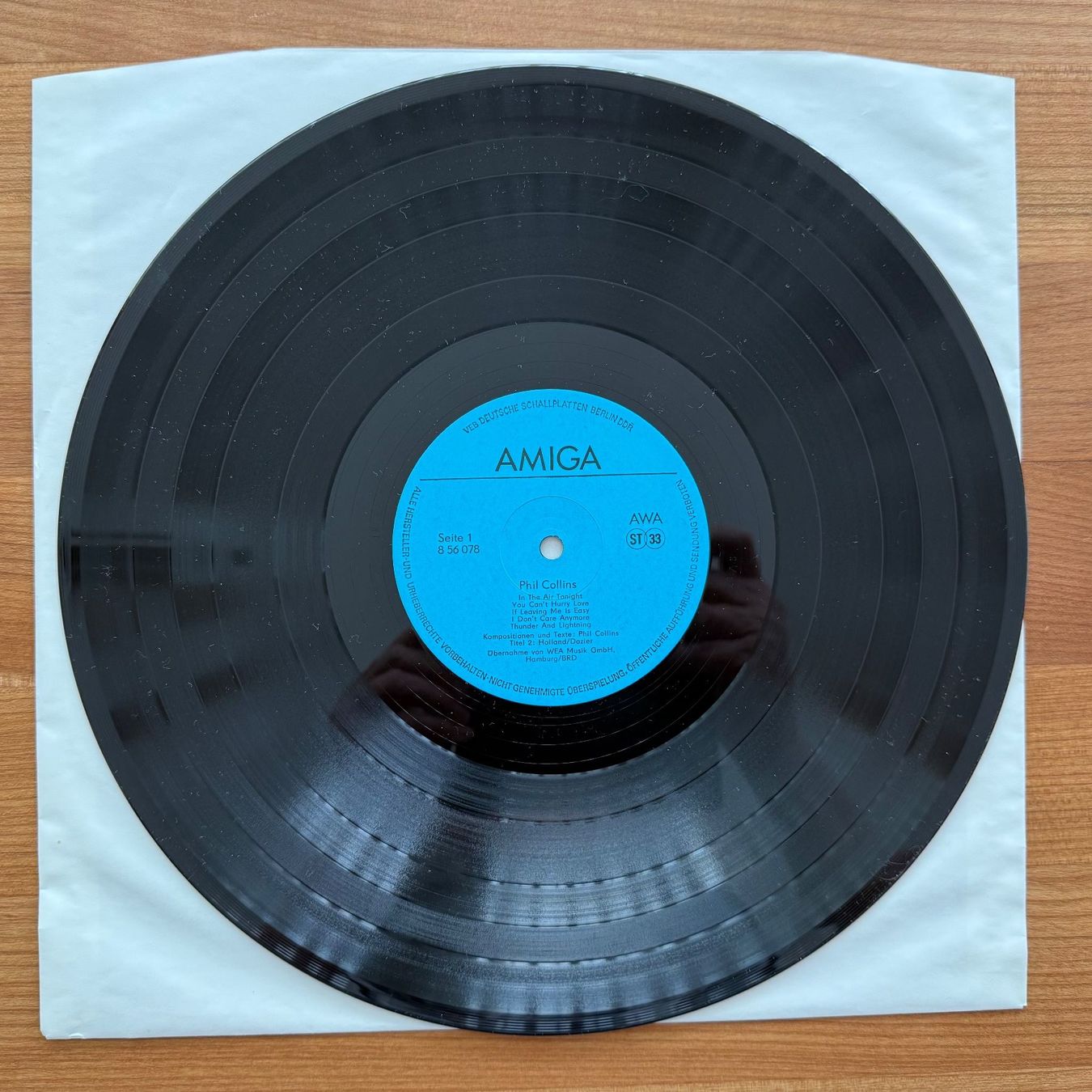 Schallplatten: PHIL COLLINS - PHIL COLLINS – Gebraucht aus Zürich von fehlton 2