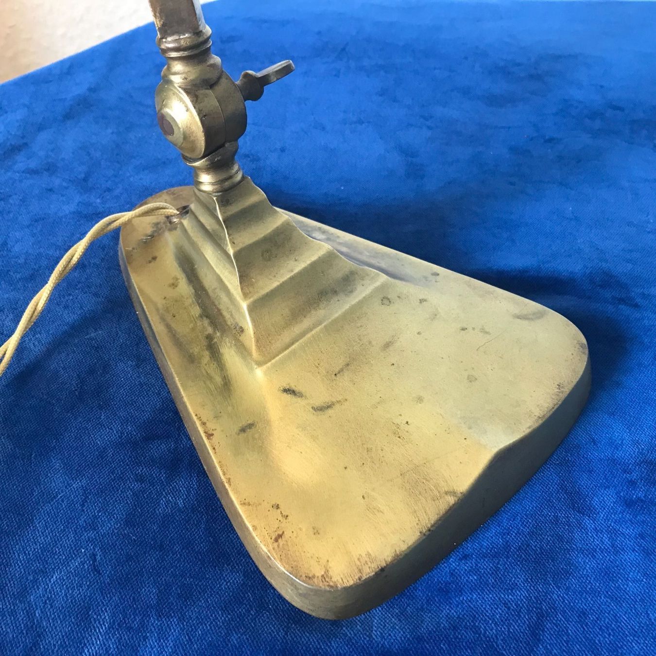 Lampade: B.A.G. Jugendstil Tischlampe  Opalinglas – Usato da Zürich venduto da Artnuvo 8