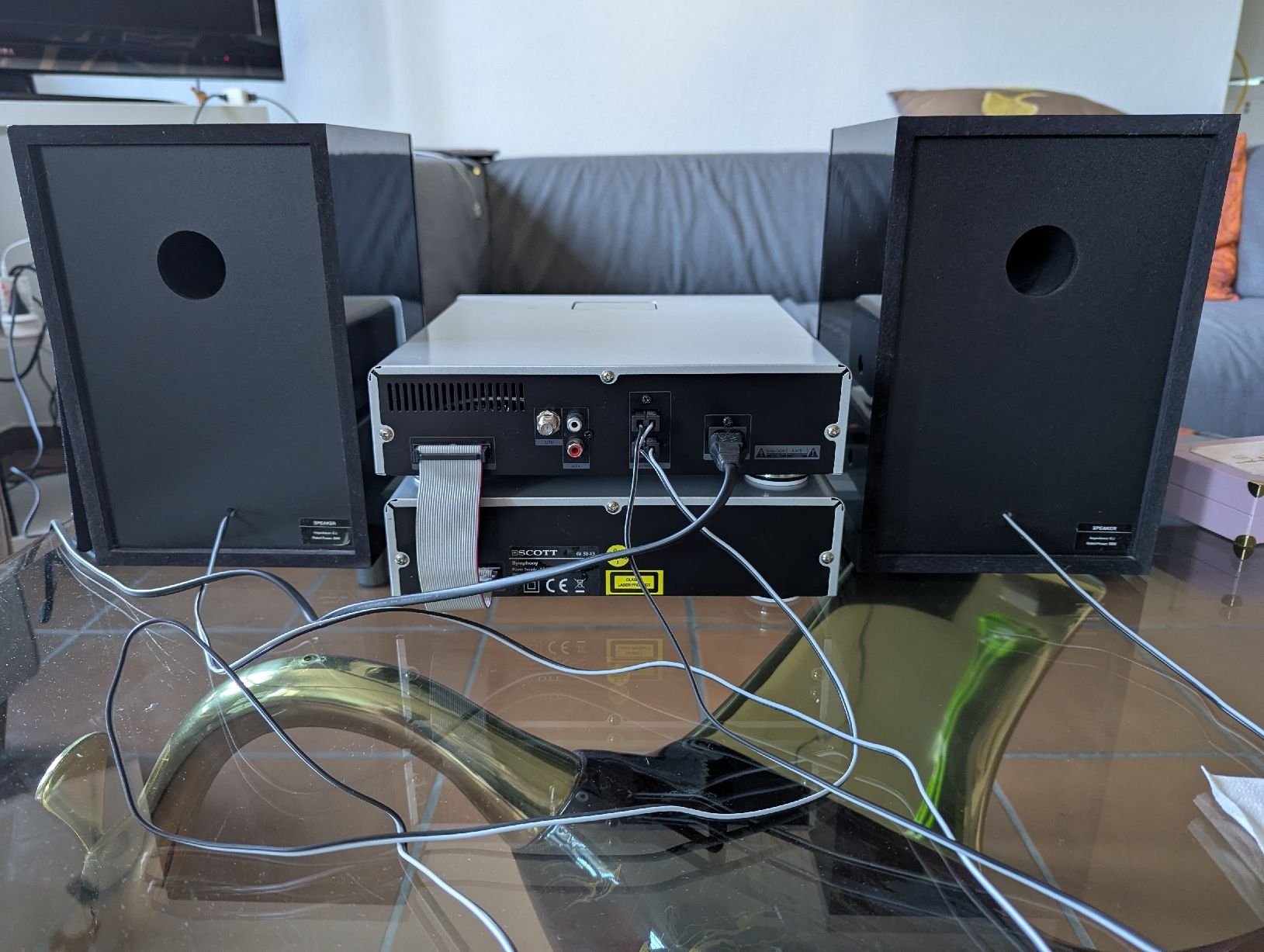 Lettore multimediale & Streamer: Scott Symphony KW 50-13 Audio System - CD Player & Speakers – Usato da Aathal-Seegräben venduto da Kupidon14 2