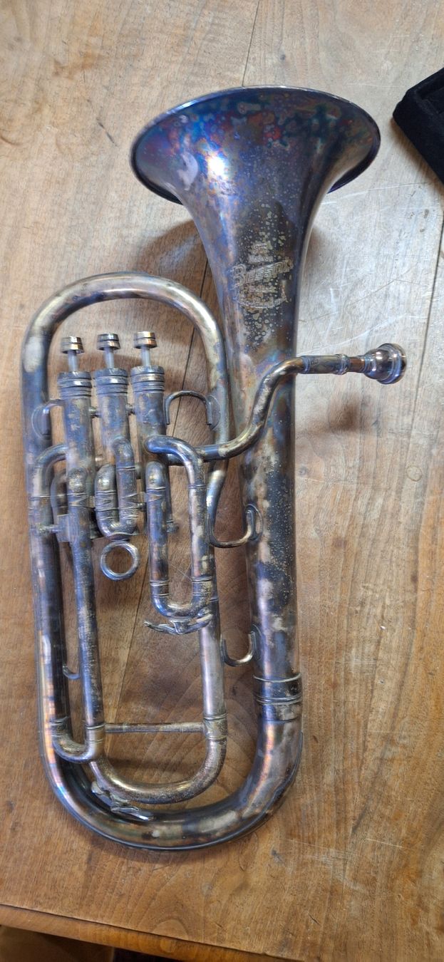 Besson Musikinstrumente: Euphonium Besson New Standard  – Gebraucht aus oberaach von osterloh_antik 1