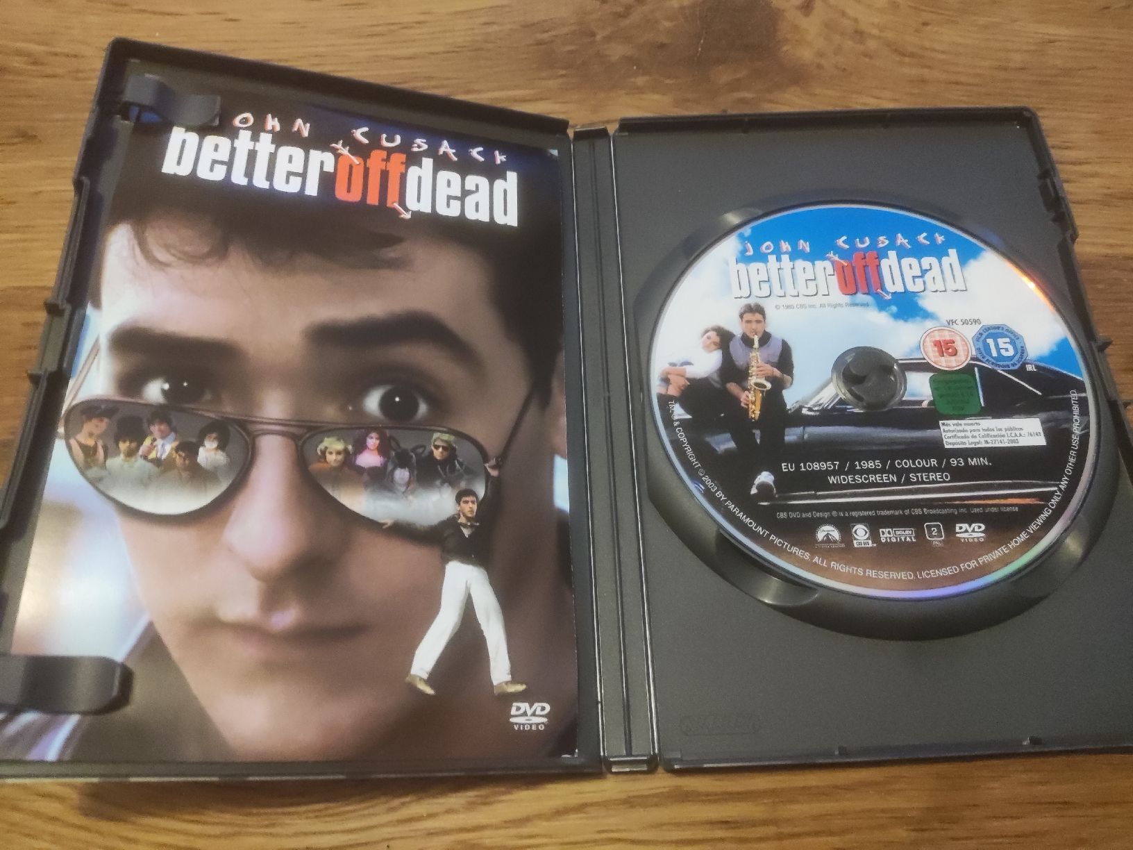 Tutti i DVDs: Better Off Dead - Komödie mit John Cusack (DVD) – Usato da Oberembrach venduto da giu_7ksd 3