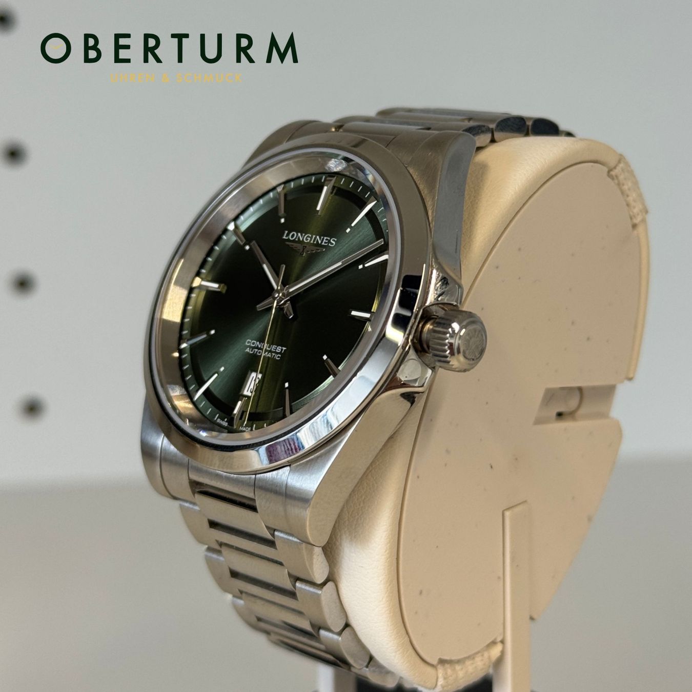 Longines Orologi: Longines Conquest Automatik Grün – Usato da Brugg AG venduto da Oberturm 1