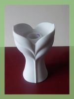 Schöne, weisser Rosenthal!  Kerzenständer- Top Zustand,