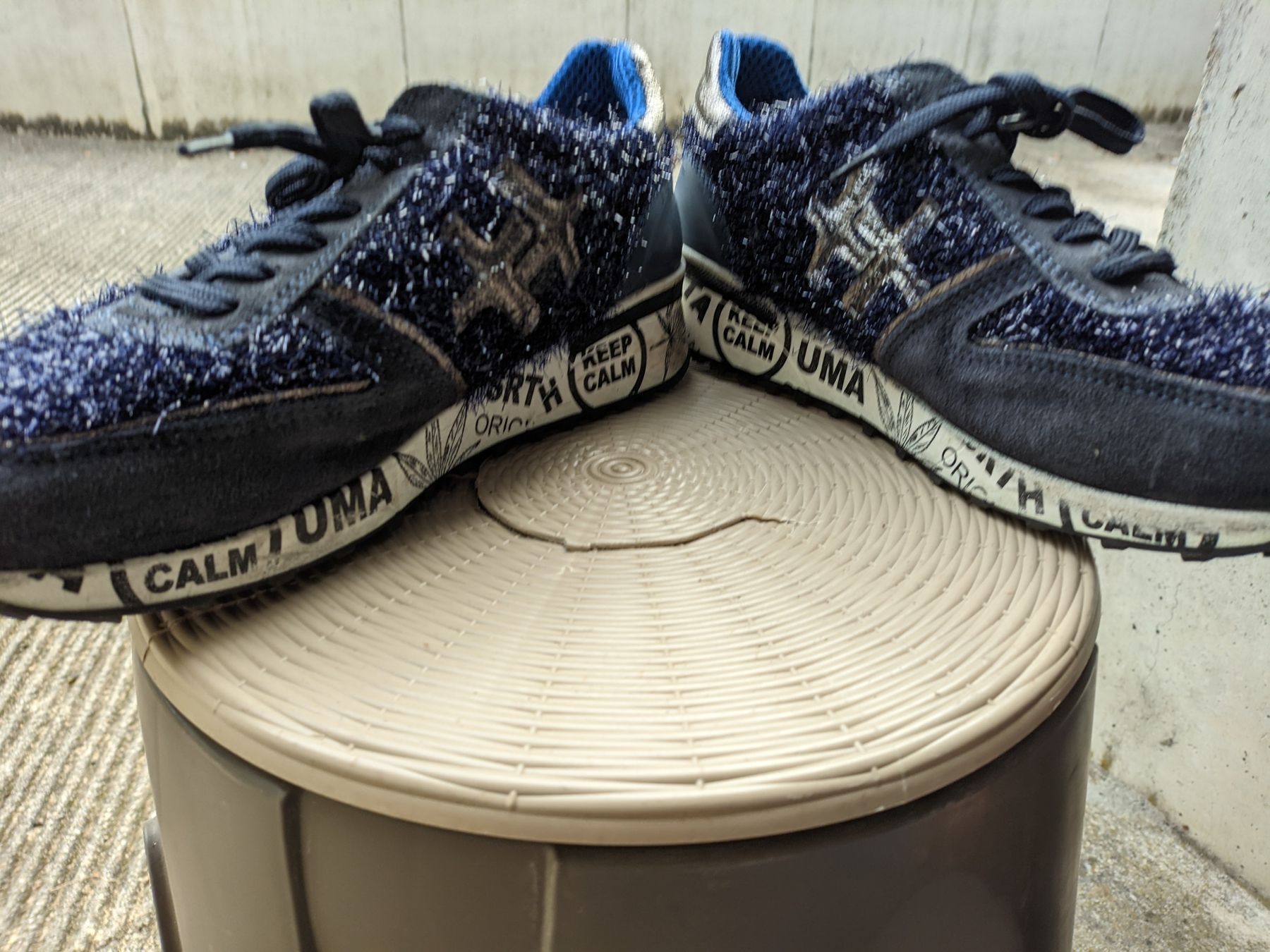 Scarpe da donna: Sneakers donna blu con glitter n 40 – Usato da Stabio venduto da anes71 2