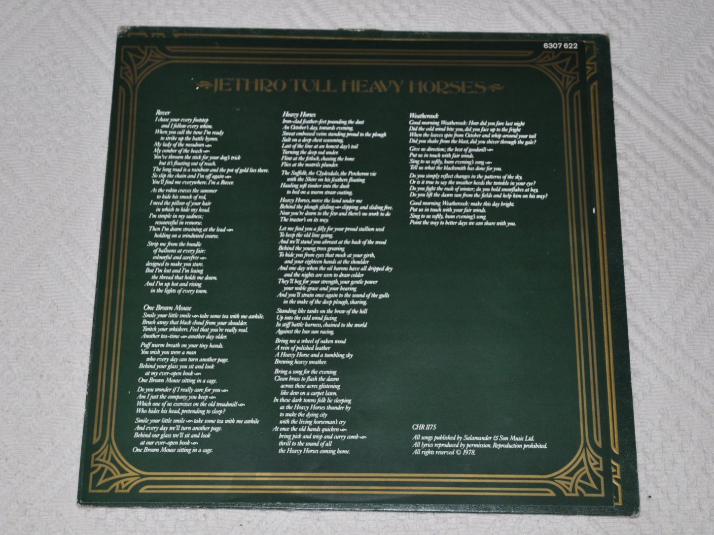 Schallplatten: LP Jethro Tull - Heavy Horses – Gebraucht aus Boll von Theodora15 3