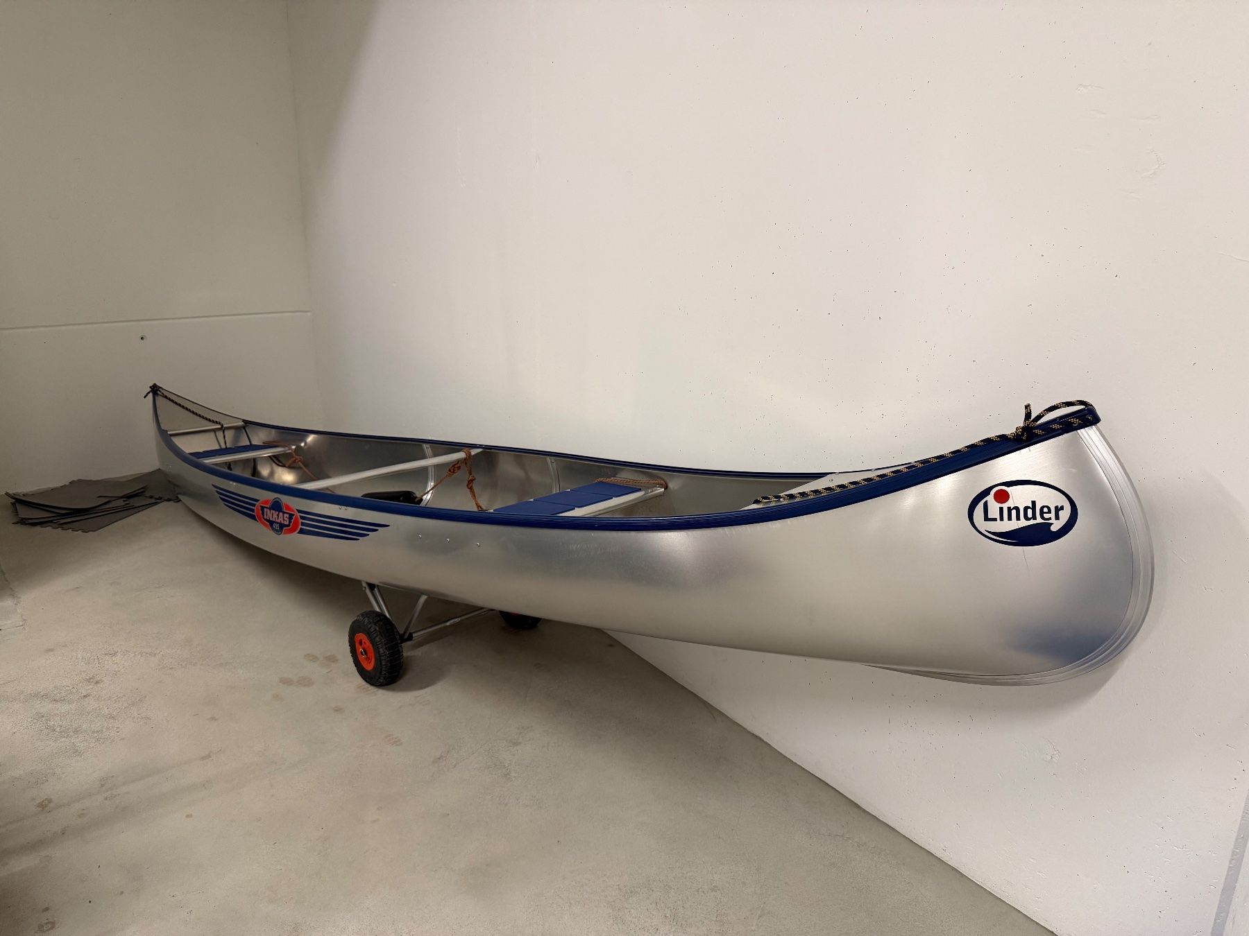 Linder Barche: Linder Kanu Aluminium 4,95 meter – Usato da Pfäffikon ZH venduto da eri_fpc9