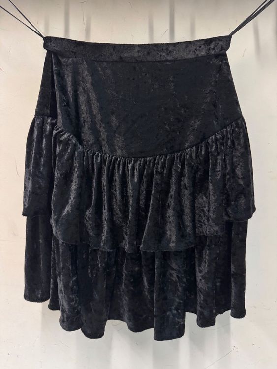 Débardeur Femme Erin Fetherston GO - Velours Noir Transparent - Taille Juniors 5 (S) - Neuf Avec étiquette
