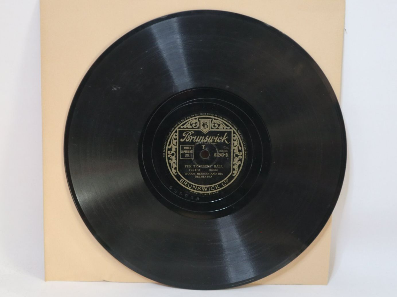 Schallplatten: Schellack Woody Herman Blue Flame Schellackplatte – Gebraucht aus Eschenbach SG von Astalavista 3