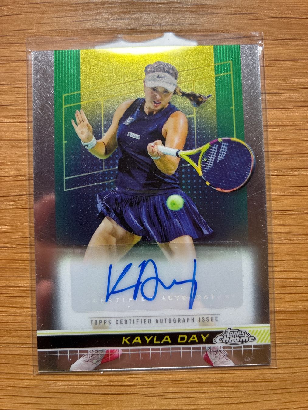 Topps Cartes à collectionner: Topps Chrome Tennis Kayla Day Autogramm – D'occasion à Solothurn par MegaDaggi