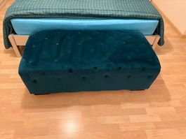 Samthocker Masse 120 x 55 x 39 cm - OVP CHF 399.-