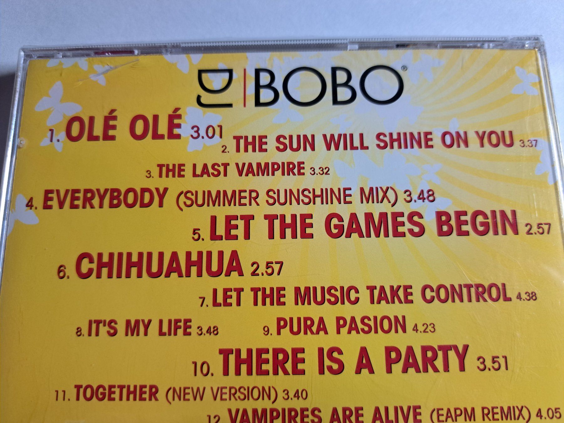 CD: DJ BOBO - Olé Olé The Party – Nuovo e nell'imballaggio originale da Wichtrach venduto da LuckyLuke69 2