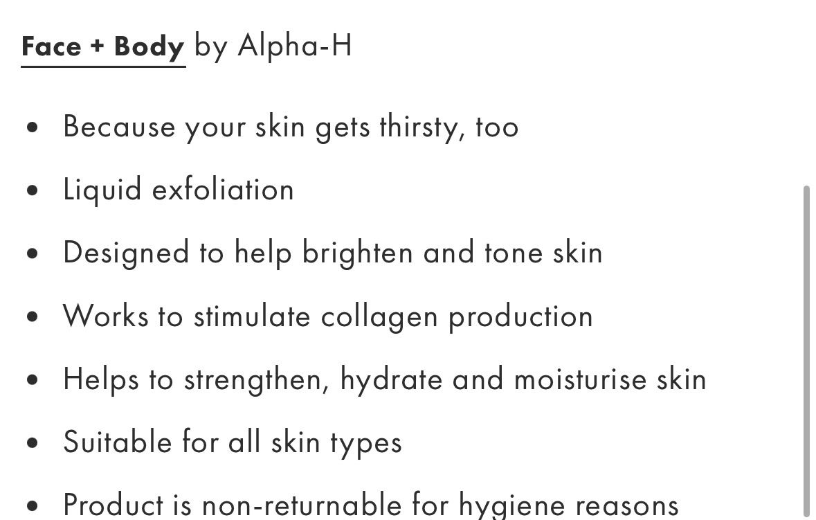 Cura del viso: Alpha-H Generation Glow, neu & originalverpackt!30ml.. – Nuovo e nell'imballaggio originale da Zürich venduto da deruja 4