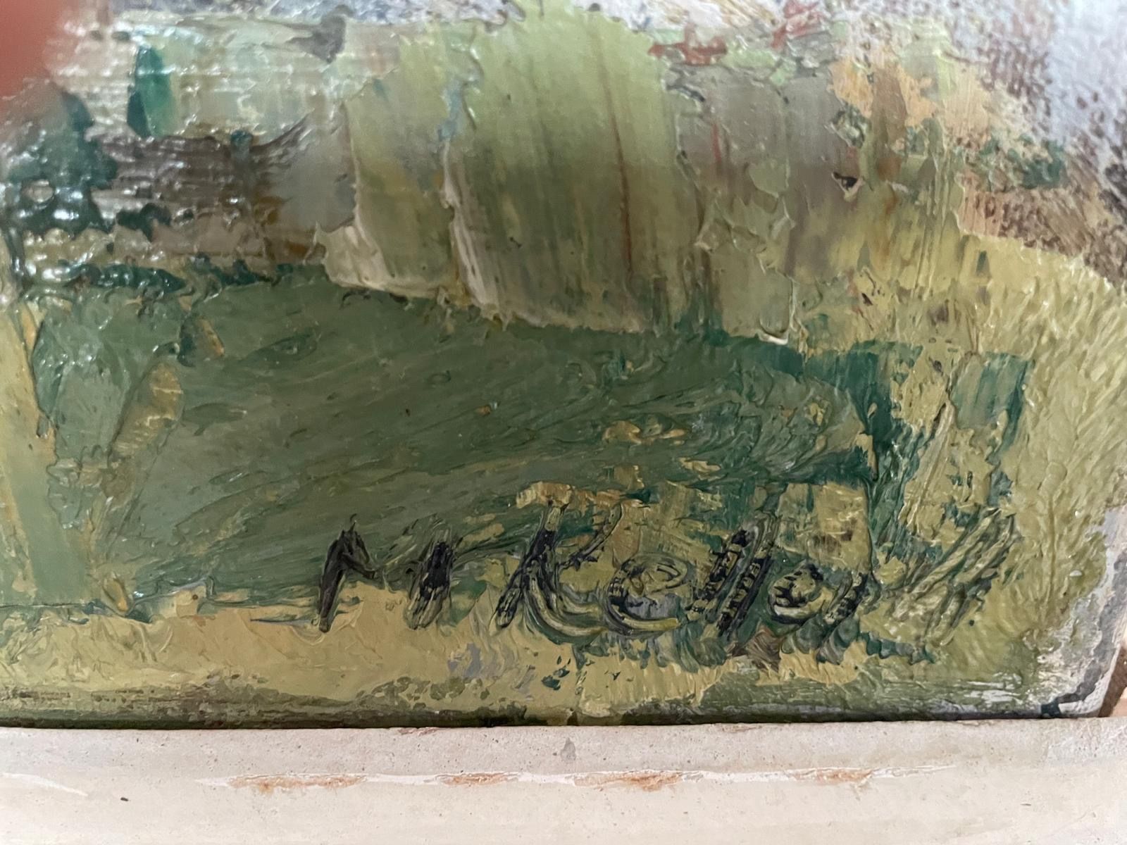 Dipinti: Ölgemälde M. Keller? 85x73.5cm – Usato da Hitzkirch venduto da Reliko 1