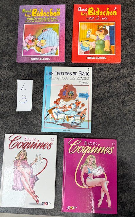 Fumetti: Lot N° 3 de 5 BD – Usato da Châtillon JU venduto da laoo