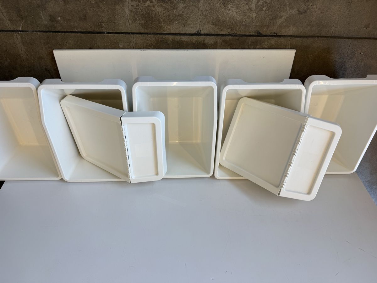 Transportkisten: Ikea SORTERA 5 Sortierbehälter mit 2 Deckel, beige, 37L. – Gebraucht aus Zürich von Nobs1 1