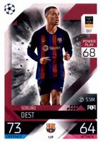 Topps Match Attax – Sergiño Dest – FC Barcelona (#138)