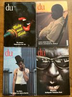 4x Du Zeitschrift der Kultur 614, 636, 675, 712 Jazz T.Waits