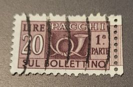 Italien pacchi 1946 alte briefmarken