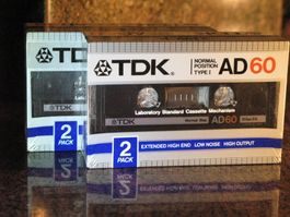 4  TDK  AD 60   2 x 2,  Duopack Normal Position