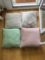 4 Kissenbezüge  und Kissen