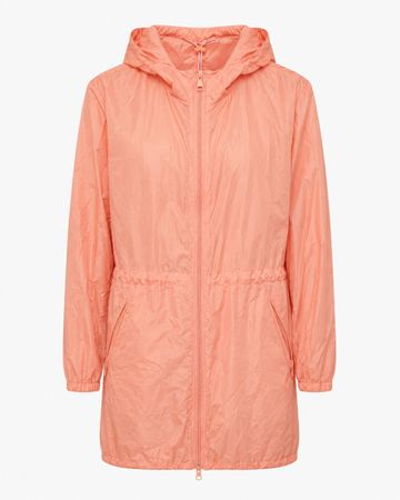 Damen Windjacke lachsfarben mit Kapuze, nie getragen
