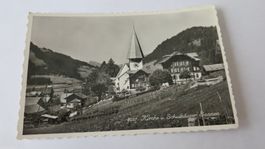 Saanen / BE - Kirche und Schulhäuser - 1959