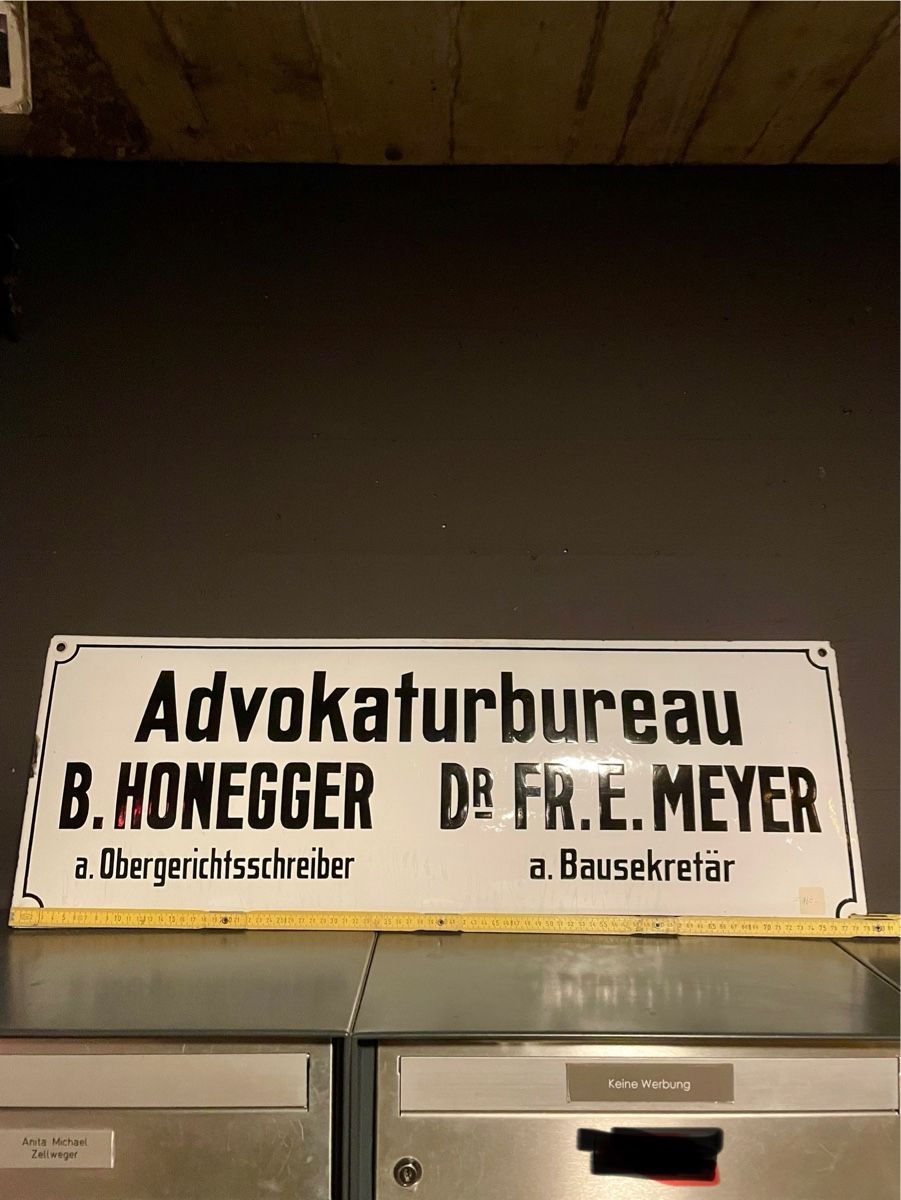 Insegne: Emailschild siehe Fotos – Usato da Rorschacherberg venduto da Zelli2