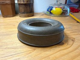 Vintage Kuchenform aus Eisen 60er Jahre Ø 20 cm