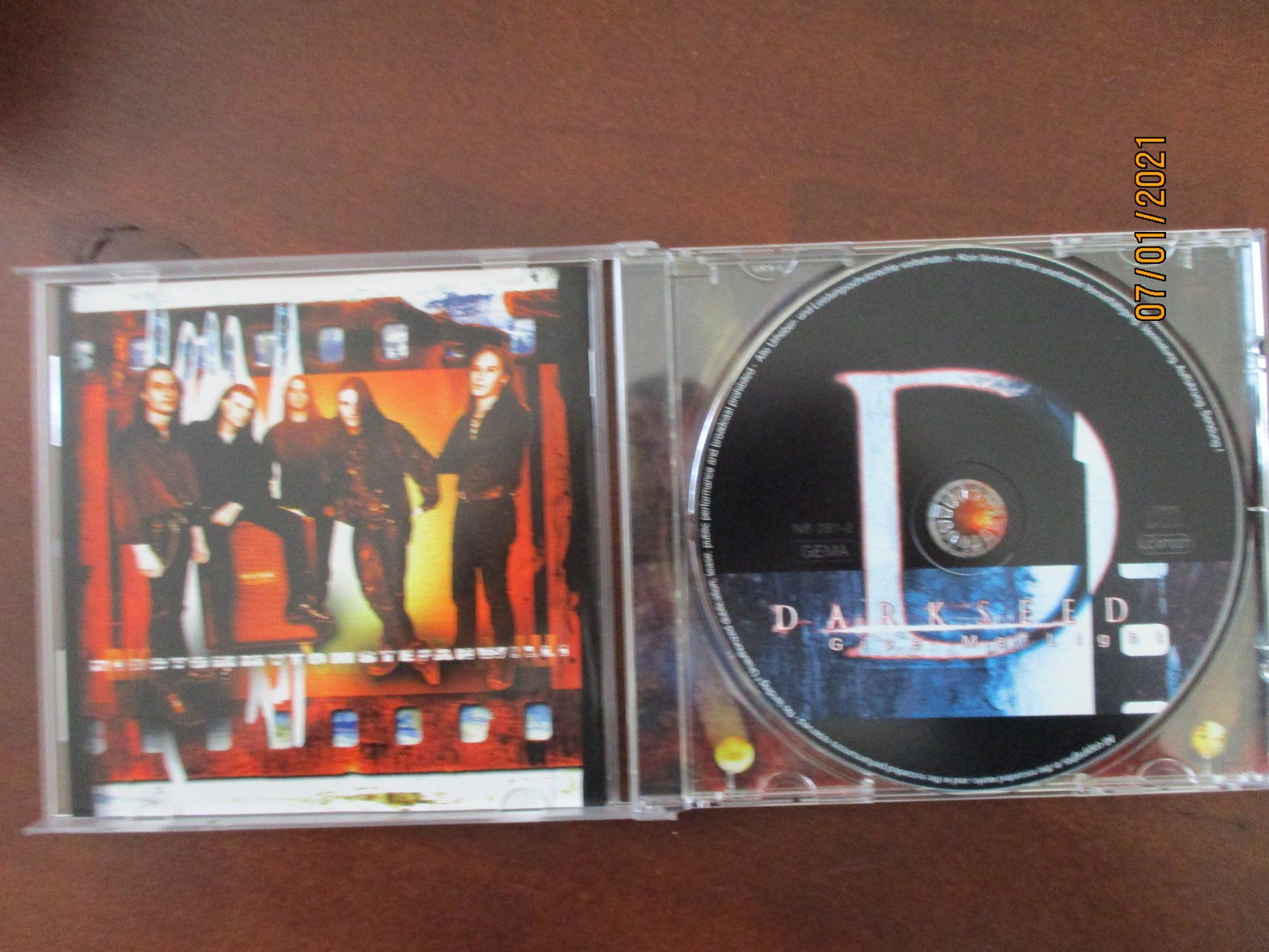 CD: Darkseed -  Give Me Light – Usato da Liestal venduto da Disc-Point 1