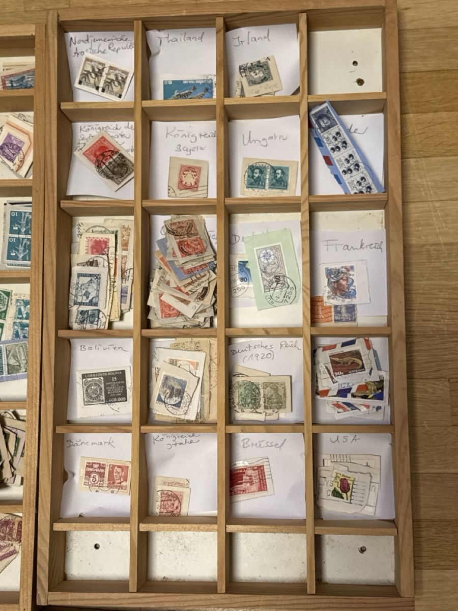 Tutti i francobolli: Briefmarken-Sammlung auf Briefstücken ab 1900 – Usato da Winterthur venduto da han_m89f 2