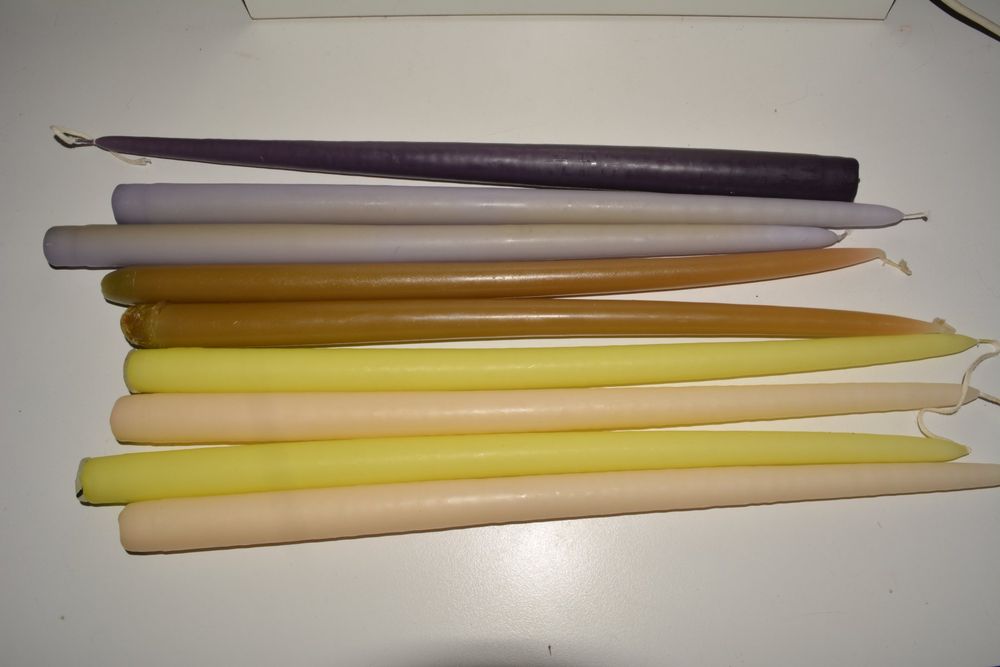 9-tlg. Kerzenständer Set Gold - Metall Kerzenhalter 33/28/24cm Für Deko