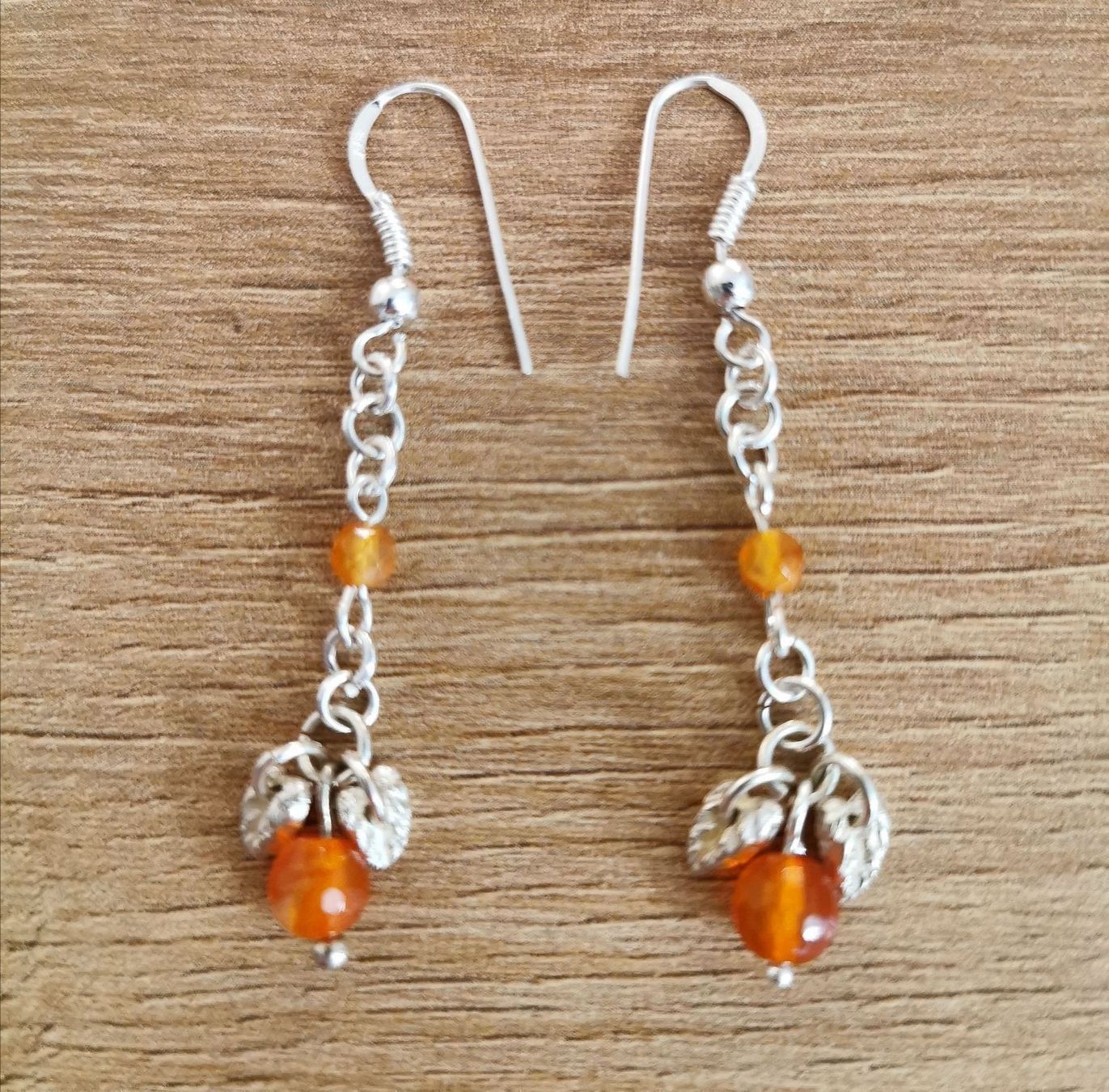 Orecchini pendenti & Orecchini a lobo: Boucles d'oreilles Ag 925 et Agates – Nuovo (secondo la descrizione) da Veyrier venduto da Leilazizou