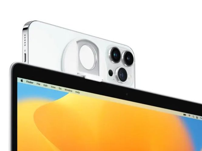 Belkin Staffe: iPhone Halterung Magsafe f.Macbooks - MAC continutity camera – Usato da Nürensdorf venduto da chr_pbl7 2