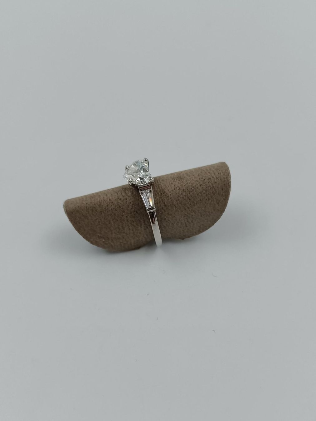 Ringe: BVLGARI HERZ DIAMANT RING IN 950 PLATIN – Gebraucht aus Luzern von EdiGem 6