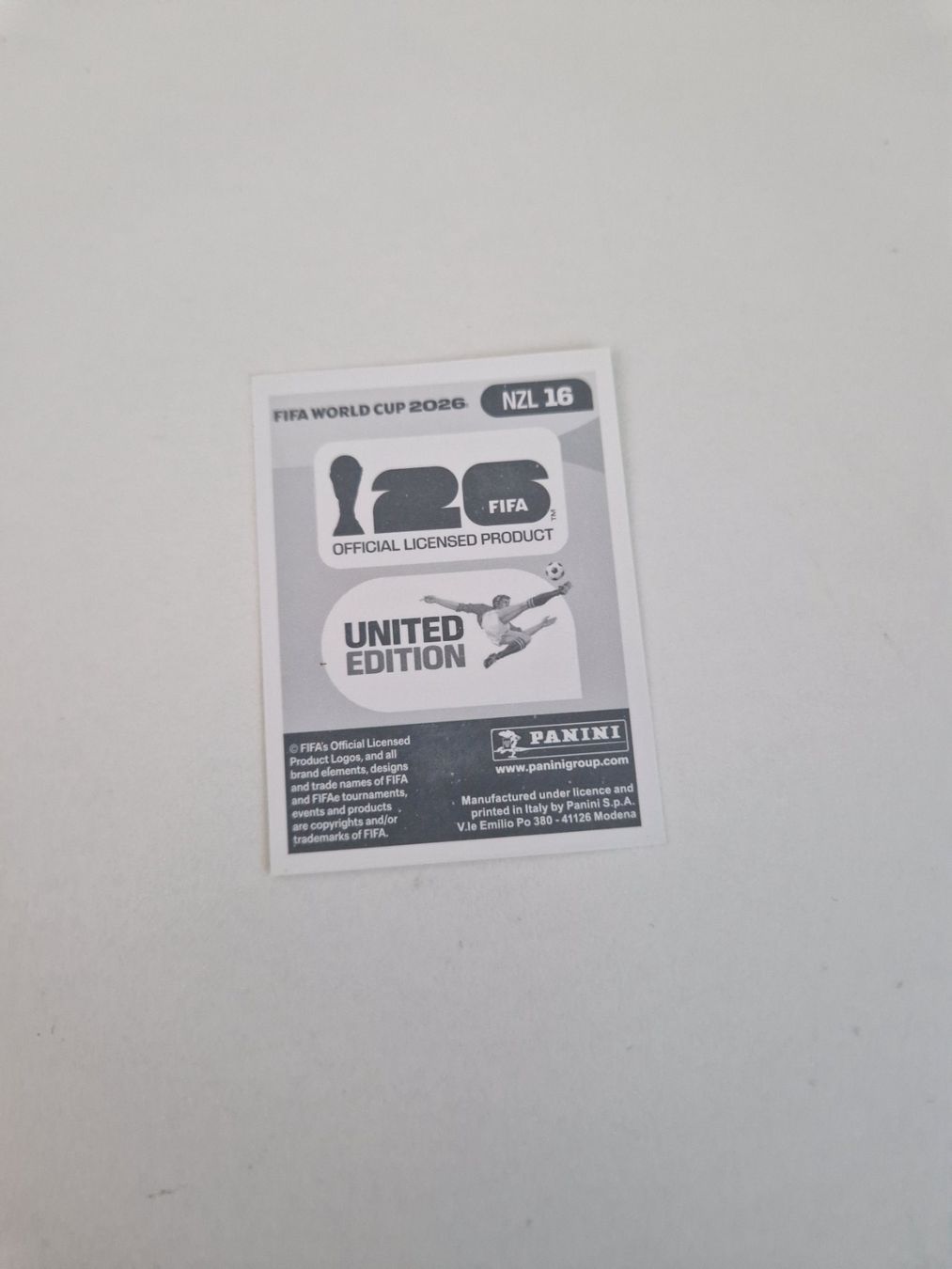 Panini Cartes à collectionner: Panini Sticker NZL16 – Neuf (Voir description) à Stüsslingen par white_angel86 1