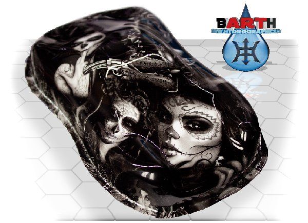 Folien: Wassertransfer-Set Gross "La Catrina" – Neu und originalverpackt aus Schönenwerd von Wassertransferdruck