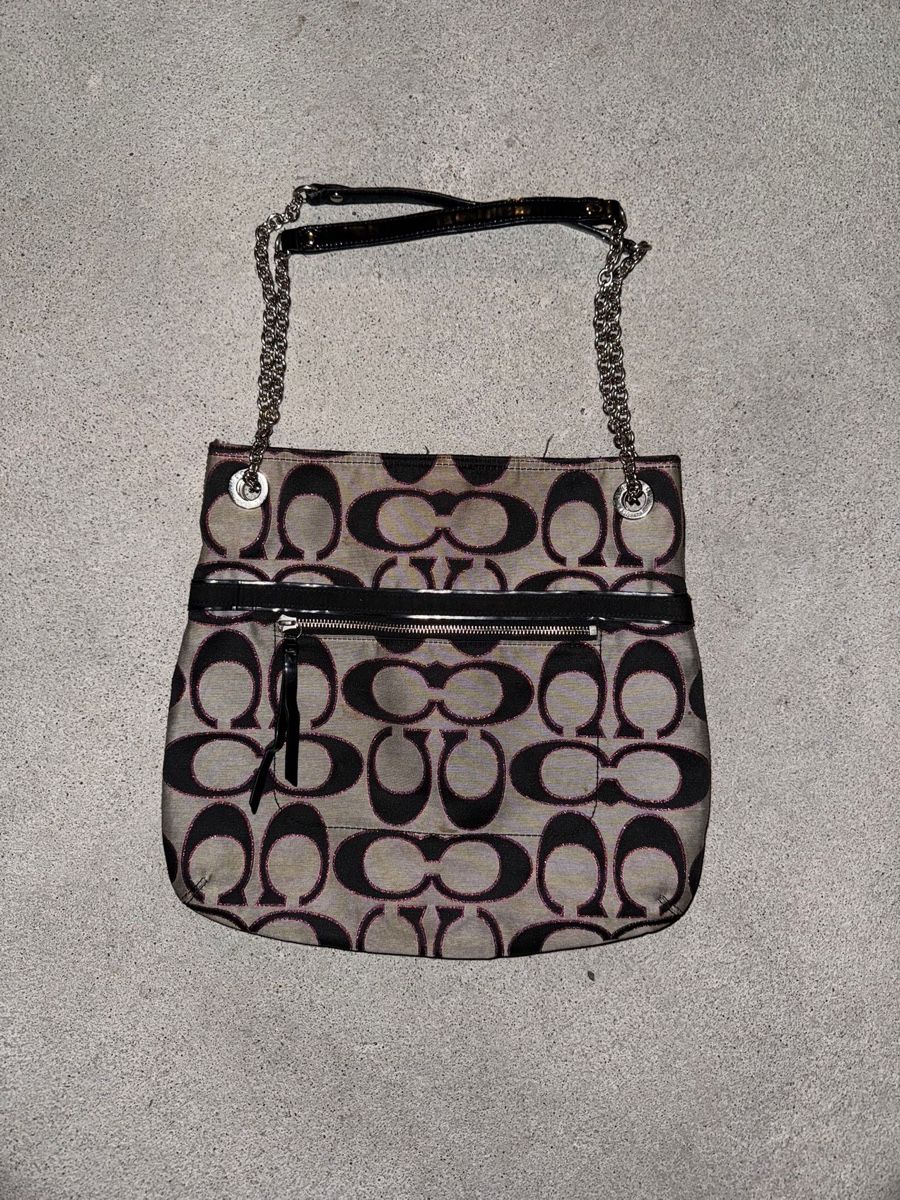 Coach Borse da donna: vintagew coach bag brown monogram – Usato da Oberhofen Thun'see venduto da 61archive