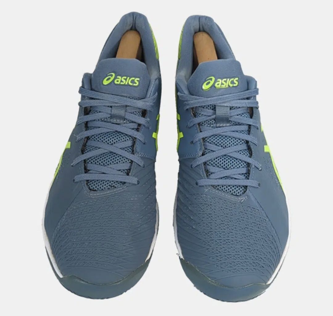 Asics Herrenschuhe: Asics Solution Swift FF - Bleu/Vert - Taille 46  – Gebraucht aus Le Locle von Threads_CH 1