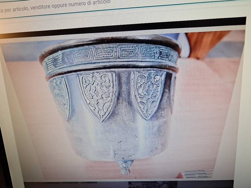 Vasi & Recipienti: Antico vaso in bronzo ,13 x 15 . Egitto – Usato da Figino venduto da cau_pcd6