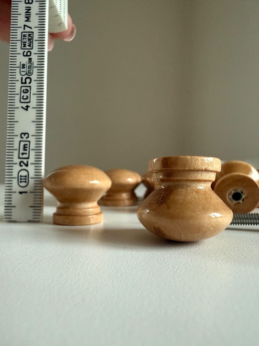 Armadi: Möbelknöpfe Möbelgriff Holz 20 Stück pro Pack – Nuovo e nell'imballaggio originale da Altendorf venduto da Elenaneagu22 1