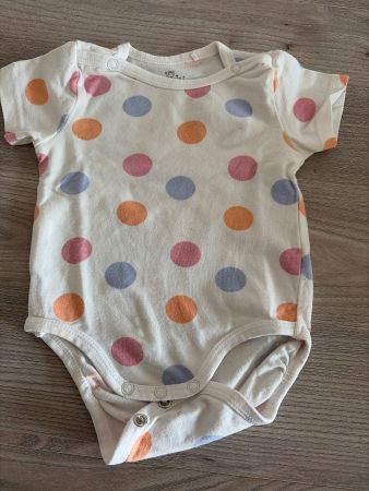 Topomini Sommerbody Gr. 62/68 mit Pünktli-Muster!