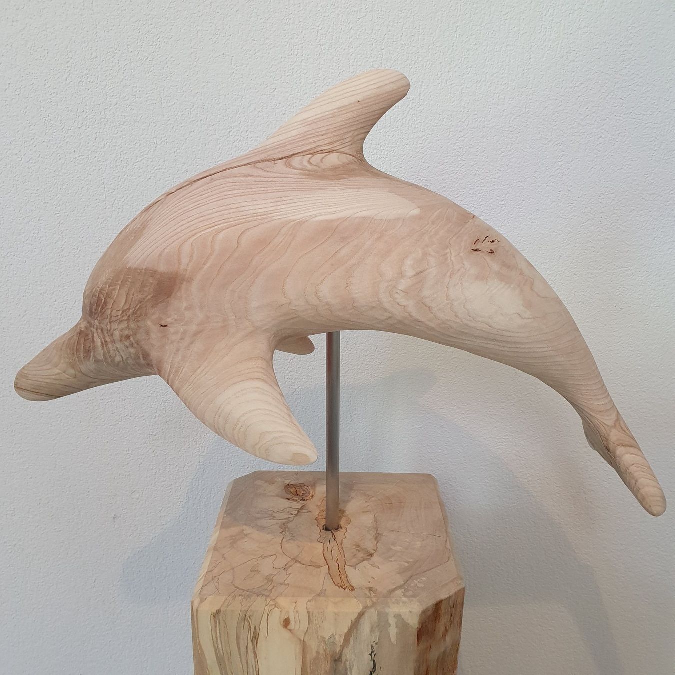 Sculture & Statue: Holzskulptur 'Delphin' – Nuovo (secondo la descrizione) da Ottenbach venduto da WoodGallery 1