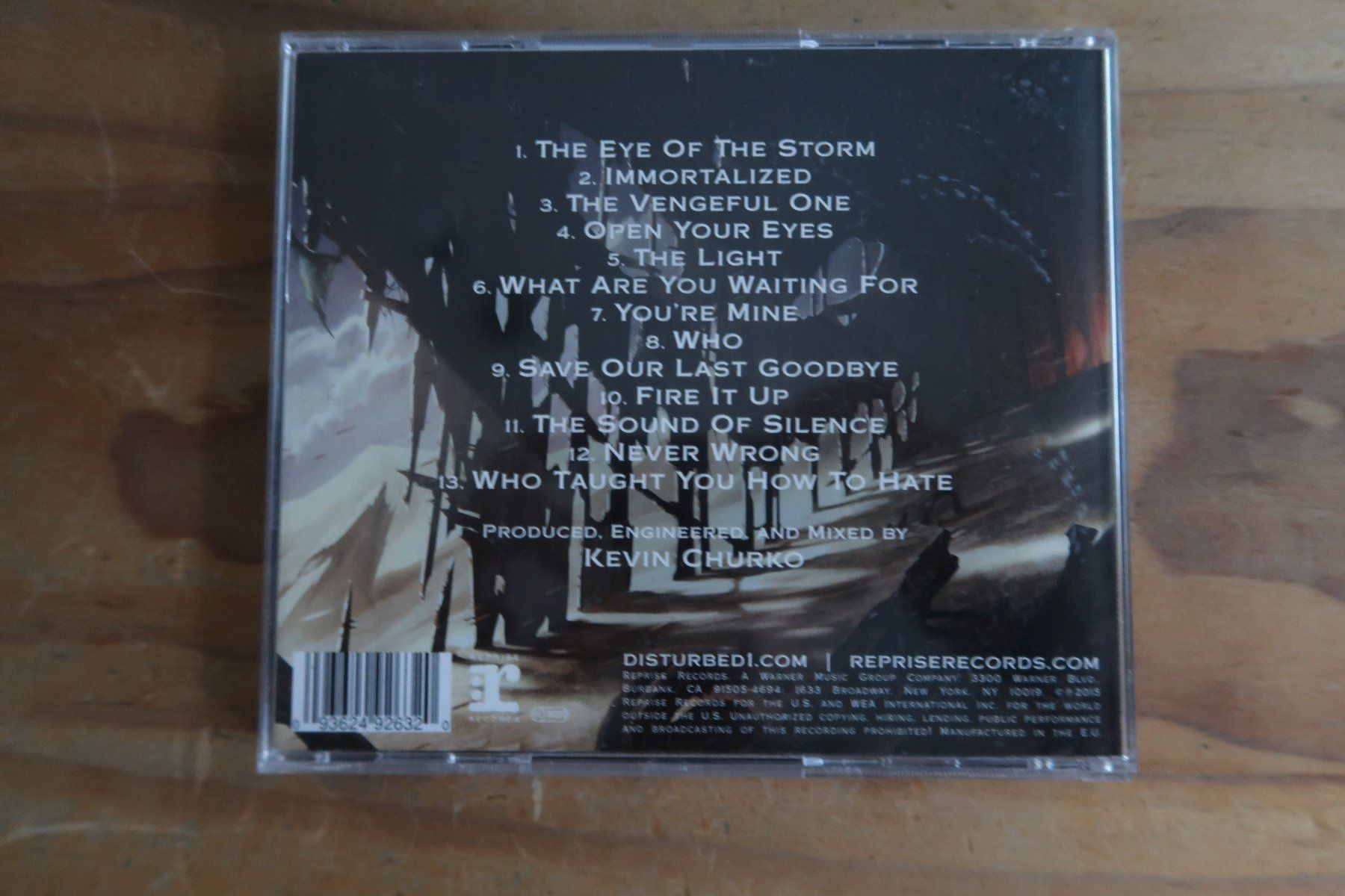 CD: DISTRURBED - IMMORTALIZED - CD – Usato da Basel venduto da Patiscat 1