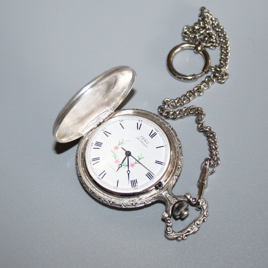 Fero Feldmann Orologi: Taschenuhr Fero Feldmann, läuft, wunderschön – Usato da Weggis venduto da daisyflower 4