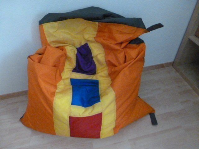 Kissen: Sitzsack mit Reissverschluss – Neu (gemäss Beschreibung) aus Luzern von Ankerli 6