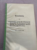 St. Gallen 1862 Verordnung Rheinkorrektion Rheinregulierung