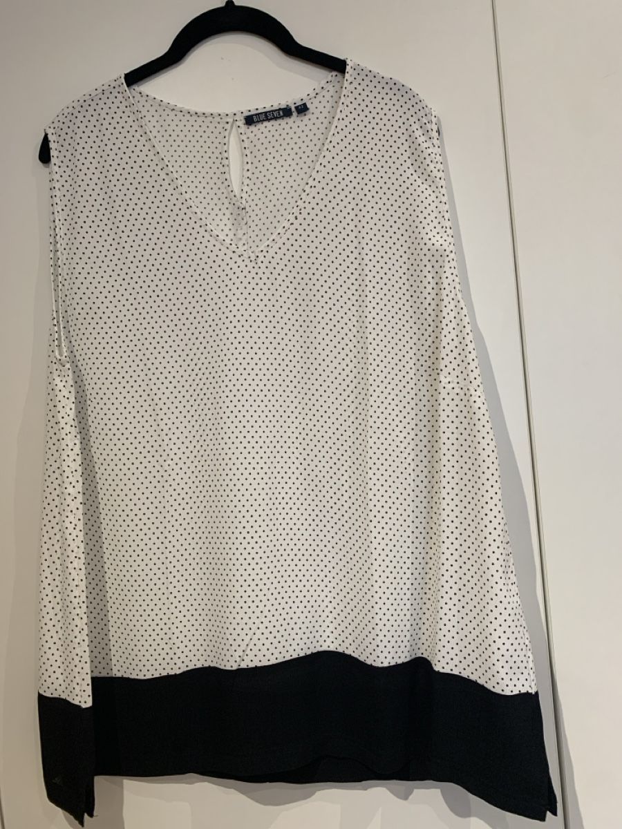 Top: Langes Blusentop von Blue Seven - neu! – Nuovo (secondo la descrizione) da Geuensee venduto da Gagisi
