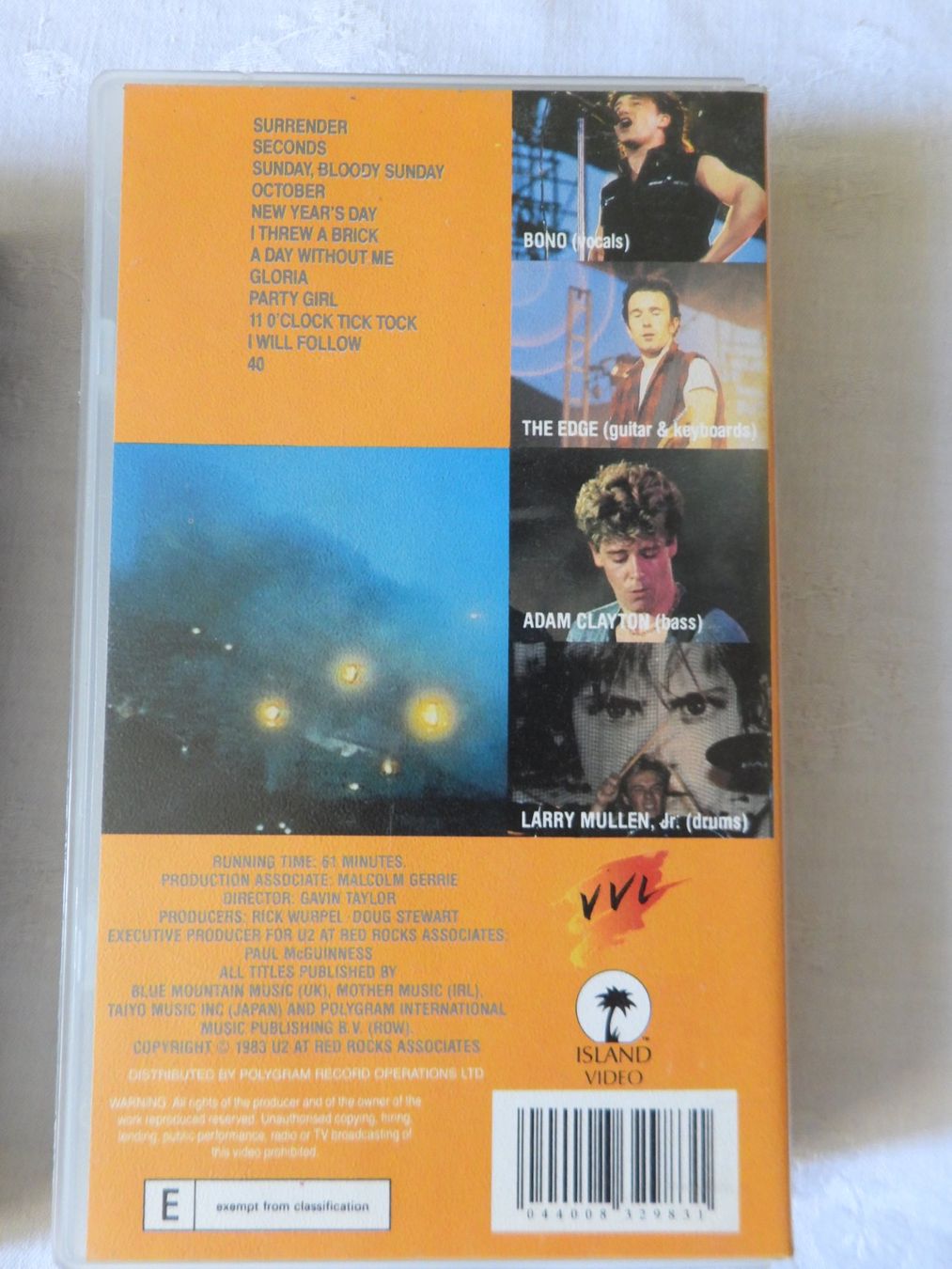 Tutti i VHS: U2 Sammlung Video Kassetten 6st – Usato da Tavannes venduto da jimananas 2