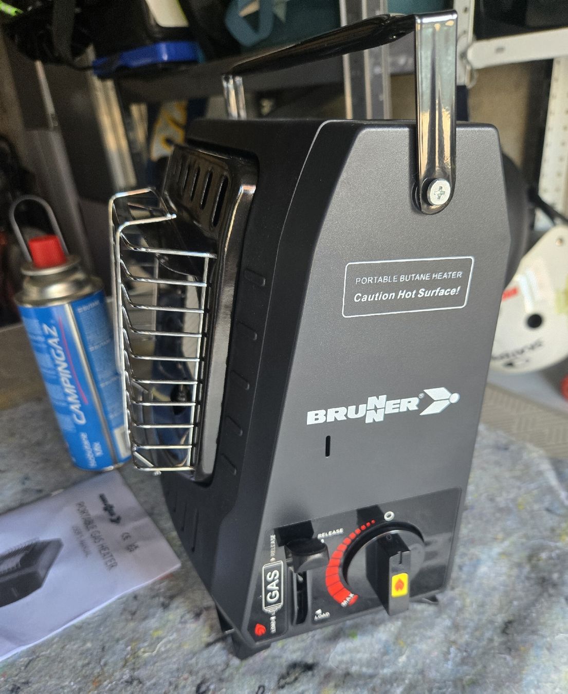 Heizgeräte: Chauffage à gaz Brunner portable  – Neu (gemäss Beschreibung) aus Estavayer-le-Lac von Clapsodi 1
