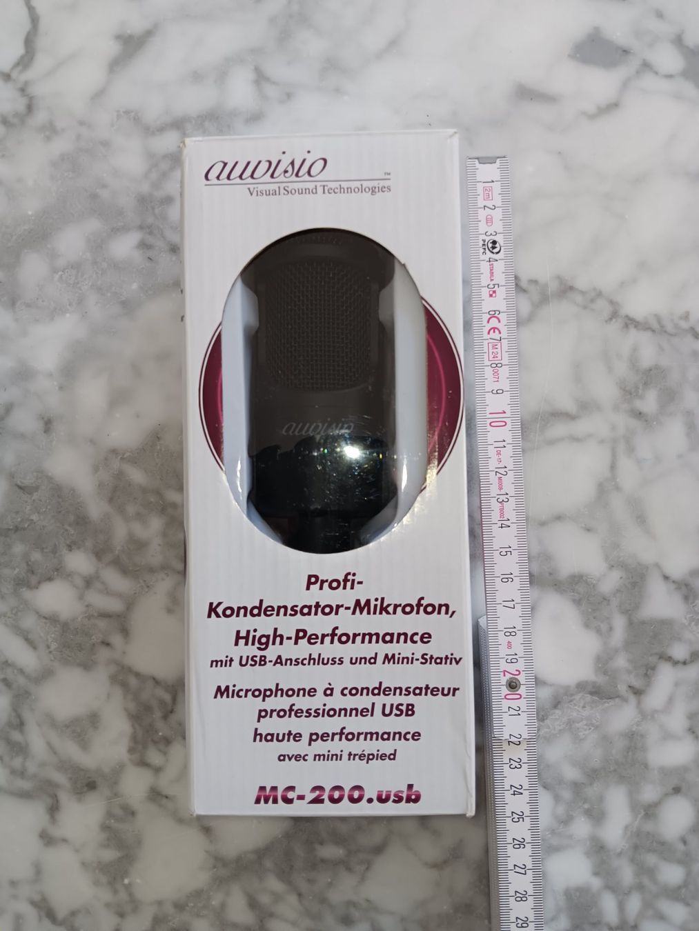 Mikrofone: Auvisio USB-Kondensatormikrofon MC-200 mit Stativ – Gebraucht aus Basel von Brunos-Trouvaillen 2